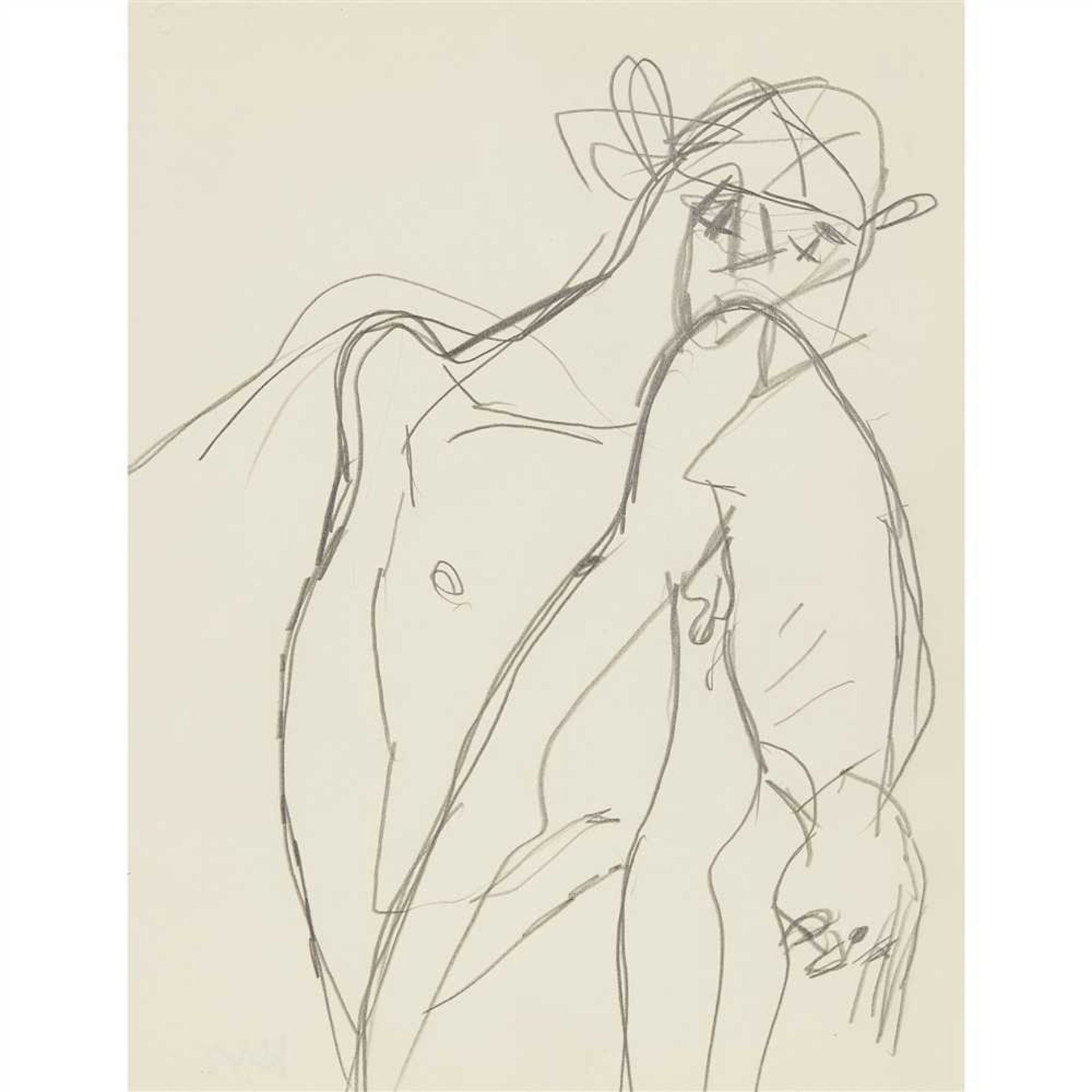 § Keith Vaughan (British 1912-1977) Two male nudes