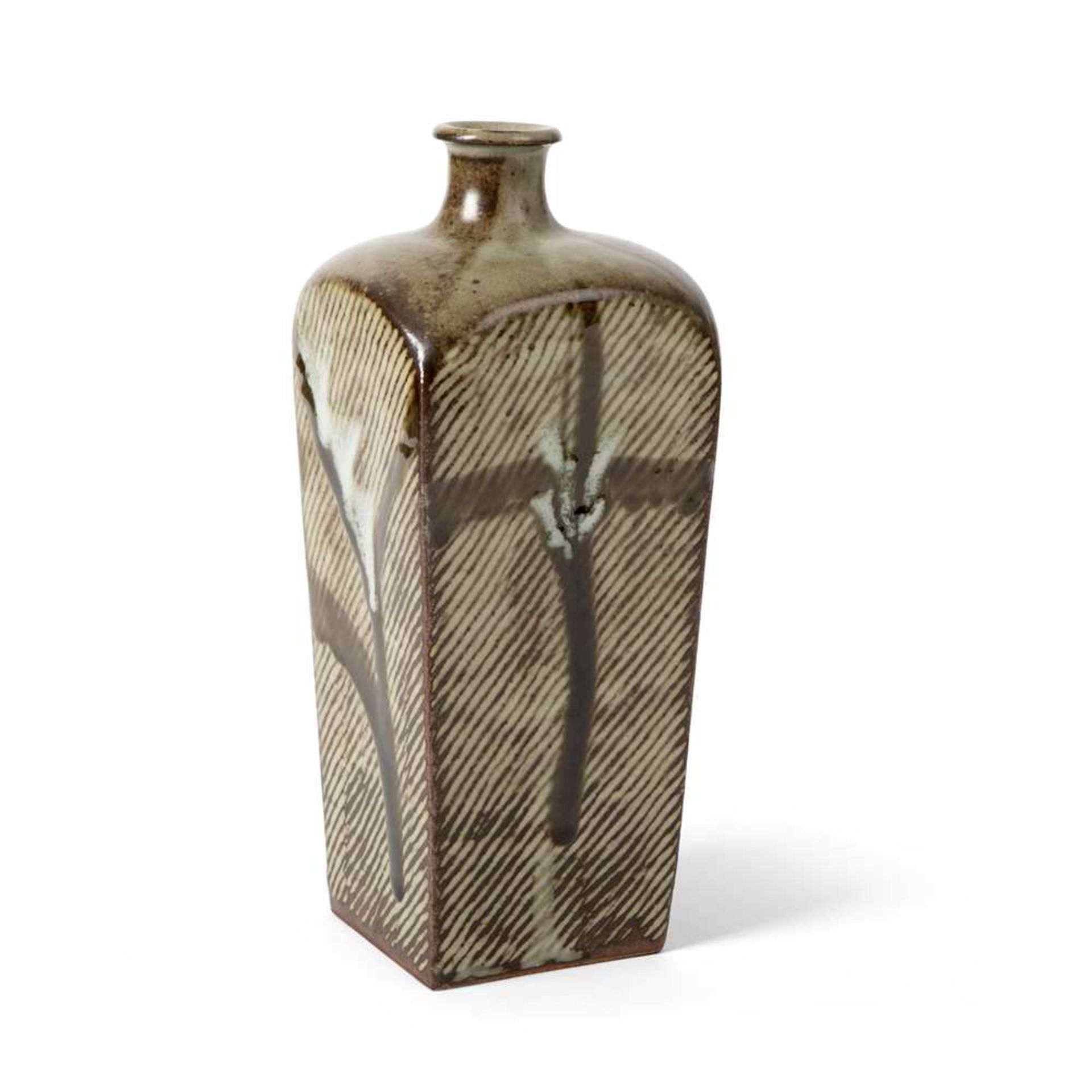 Tatsuzo Shimaoka (Japanese 1919-2007) Bottle vase, 2000