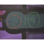 § Wilhelmina Barns-Graham C.B.E. (British 1912-2004) TWO CIRCLES ON PURPLE, 1992