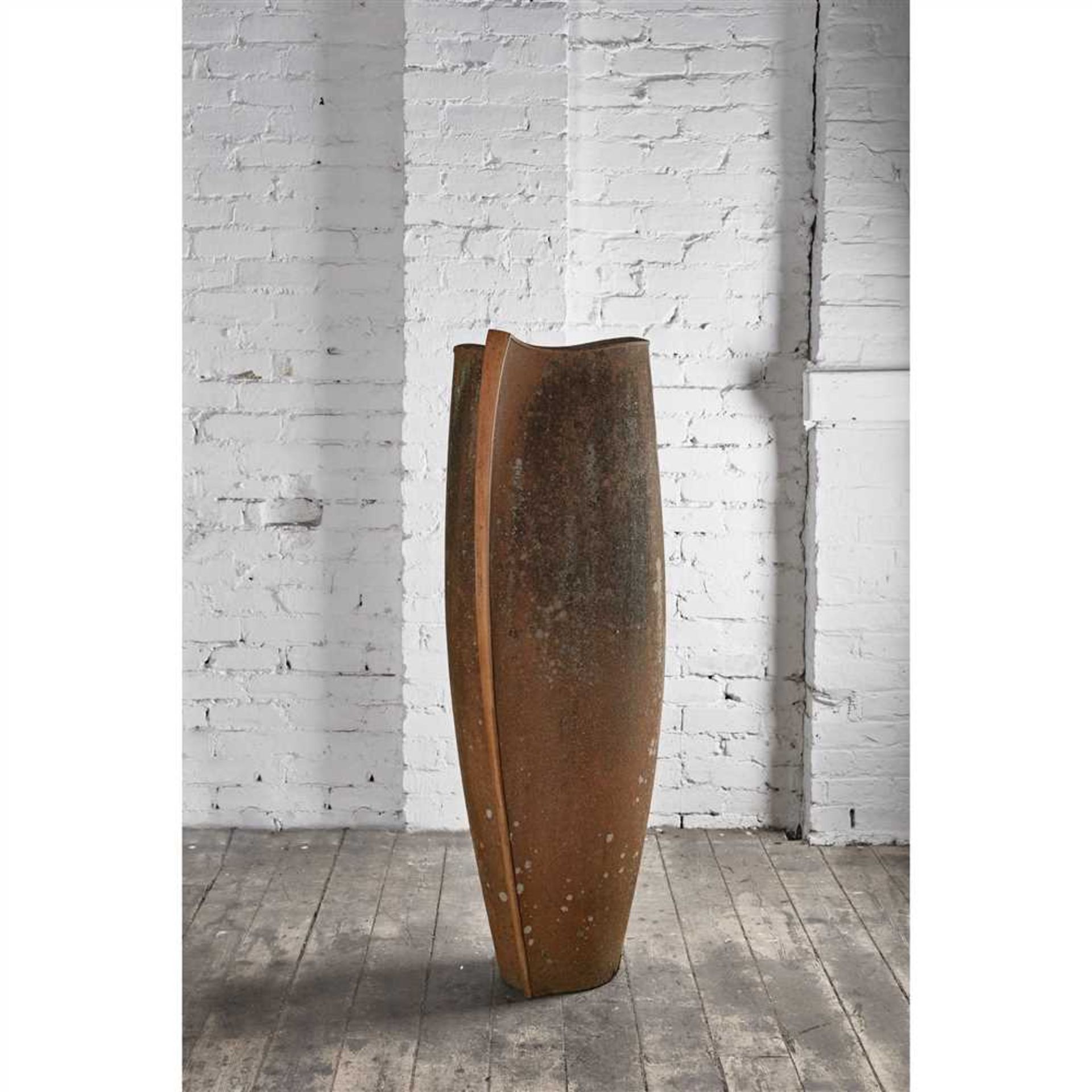 § Monica Young (British 1929-2004) Tall coiled vessel