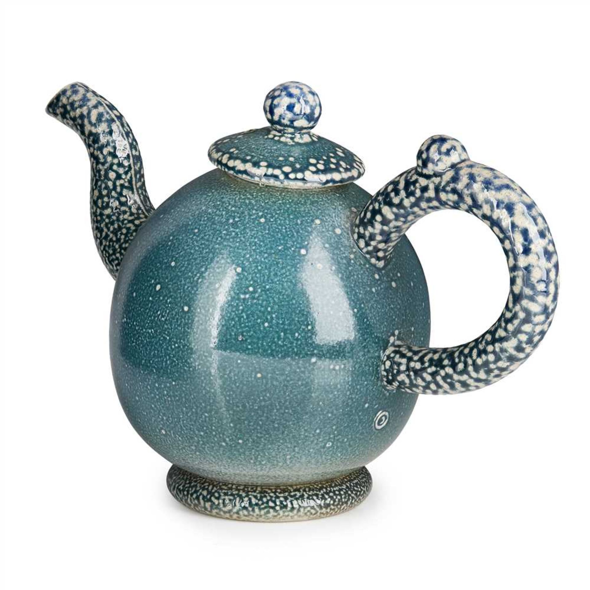 § Walter Keeler (British 1942-) Two teapots - Image 2 of 3