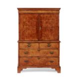 QUEEN ANNE WALNUT ESCRITOIRE EARLY 18TH CENTURY