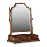 GEORGE II WALNUT TOILET MIRROR MID 18TH CENTURY