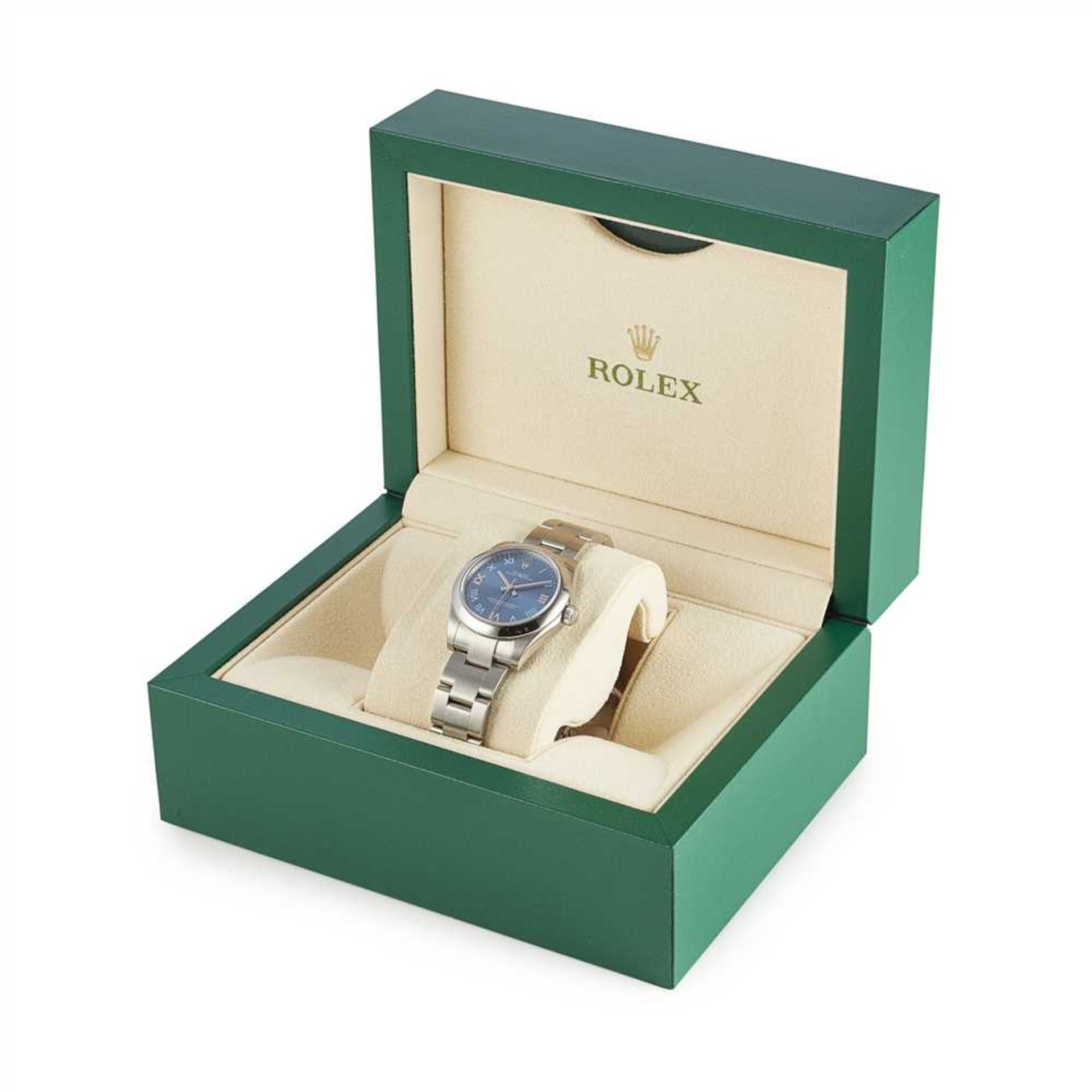 A mid-size stainless steel wristwatch, Rolex - Image 2 of 2