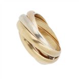 A five-band ring, Cartier