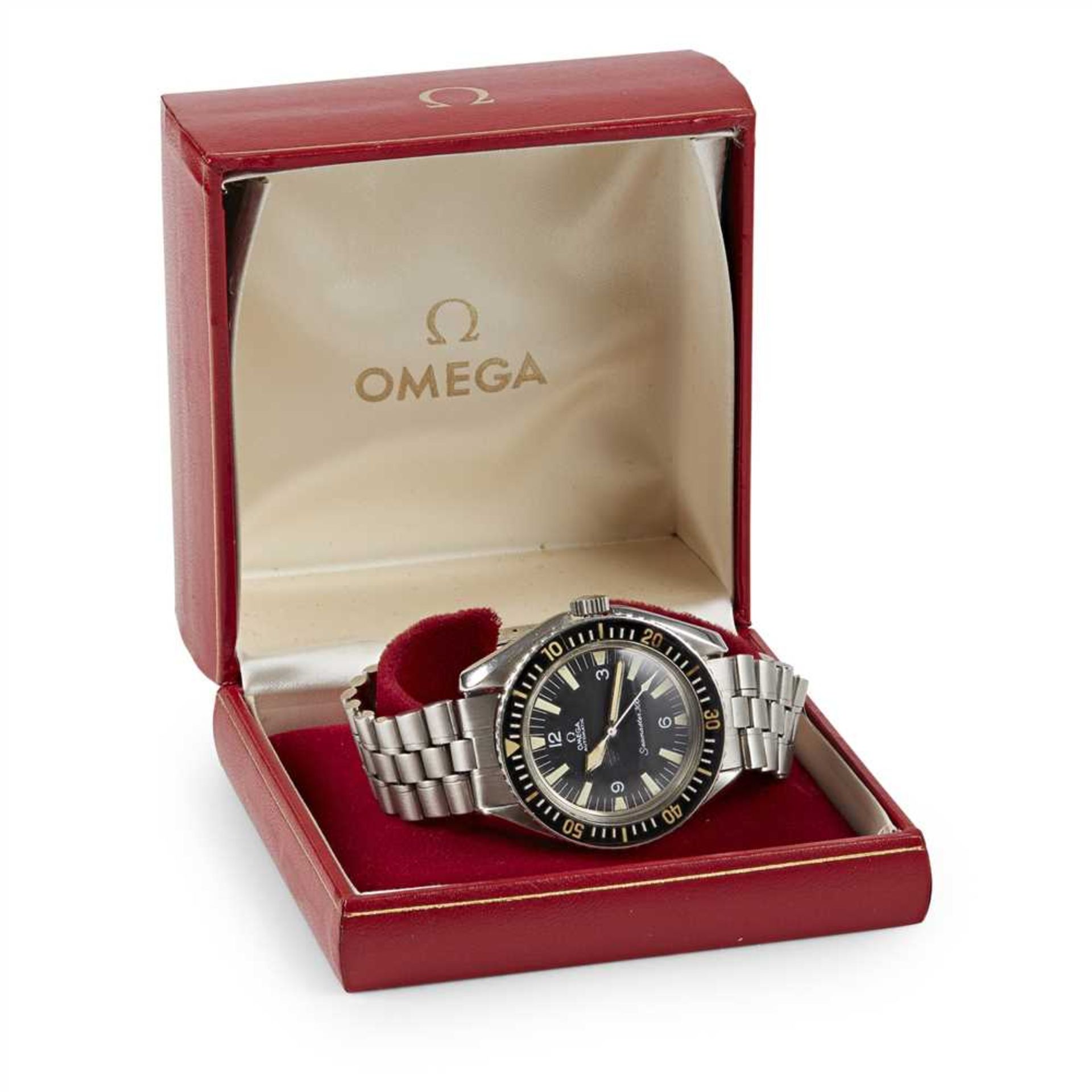 A rare mid-20th century stainless steel wrist watch, Omega - Image 3 of 3