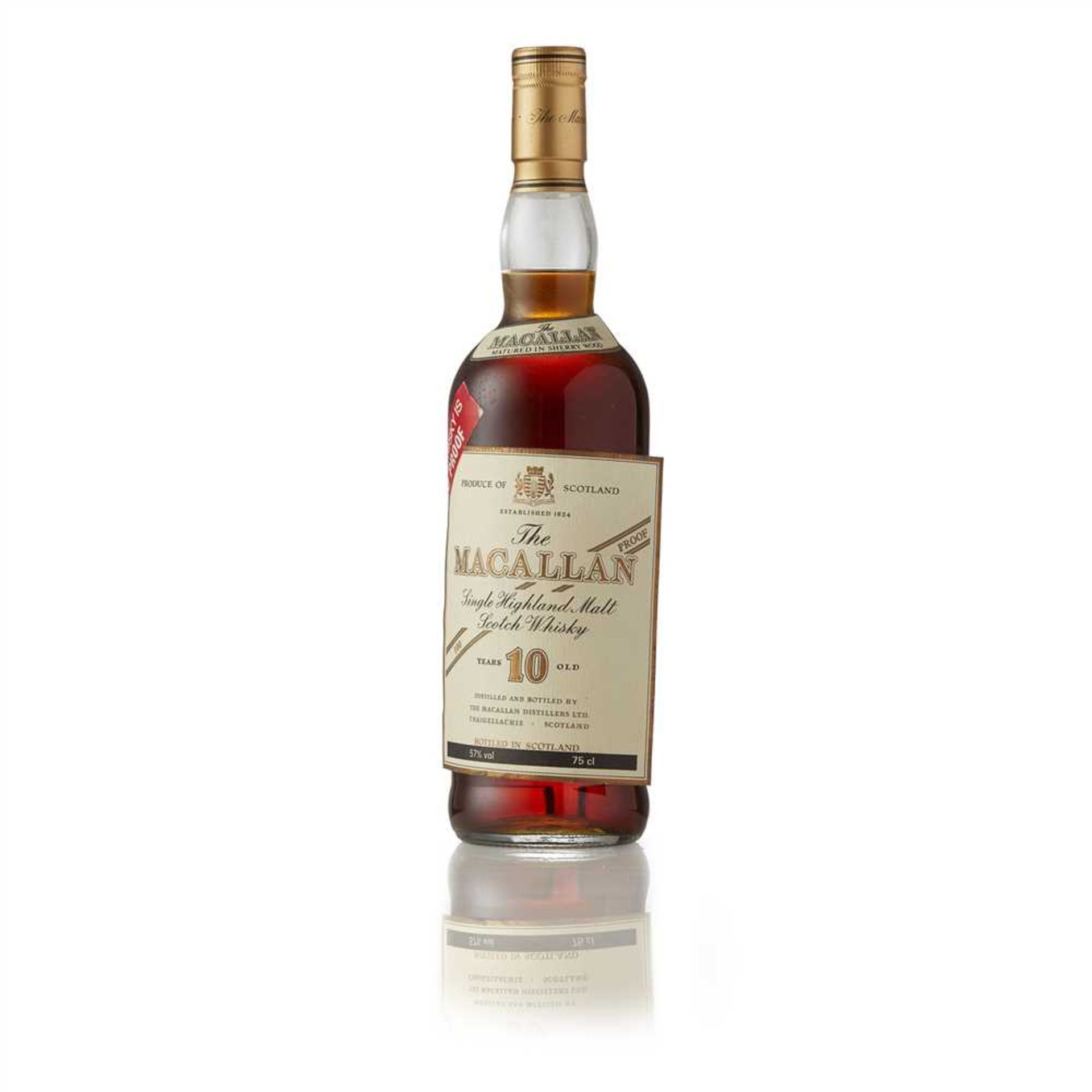 THE MACALLAN 10 YEAR OLD 100 PROOF (1980S) - Image 3 of 3
