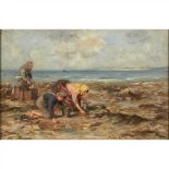 WILLIAM MARSHALL BROWN R.S.A., R.S.W. (SCOTTISH 1863-1936) MUSSEL GATHERERS