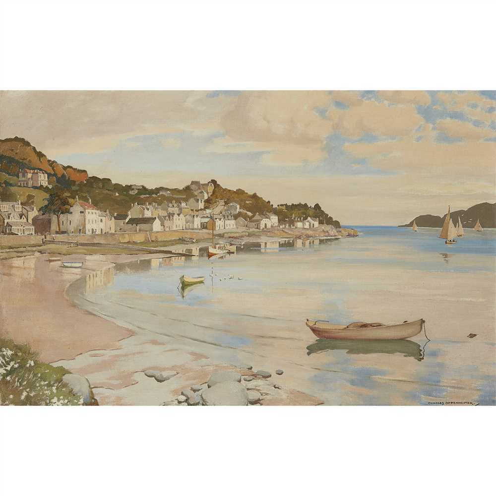 § Charles Oppenheimer R.S.A., R.S.W. (1876-1961) The Harbour at Kippford