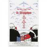 DR STRANGELOVE TOMI UNGERER (1937-2019) 1964, Columbia, US one sheet, condition A-; backed on
