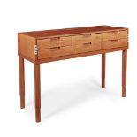 ANTONIO CITTERIO (B. 1950) FOR B&B ITALIA 'ELIOS' WRITING DESK, 1990s fitted with six drawers,