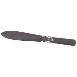 GUNDORPH ALBERTUS (1887-1969) FOR GEORG JENSEN RARE IRON LETTER OPENER, EARLY 20TH CENTURY with