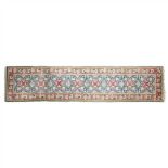 MORRIS & COMPANY ARTS & CRAFTS HAND KNOTTED 'HAMMERSMITH' CARPET RUNNER, CIRCA 1890 wool, the