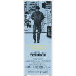 TAXI DRIVER ANONYMOUS 1976, US insert, condition A; backed on paper (Dimensions: 36 x 14 in. (91 x