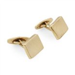 FLEMMING ESKILDSEN (B. 1948) FOR GEORG JENSEN PAIR OF 18CT GOLD CUFFLINKS, CIRCA 1966 the