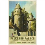 CLAUDE HENRY BUCKLE (1905–1973) FALKLAND PALACE lithograph, 1955, condition B+; not backed (