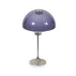 ROBERT WELCH (1929-2000) FOR LUMITRON LTD. TABLE LAMP, DESIGNED 1969 cast aluminium and Perspex (