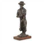 § BENNO SCHOTZ (1891-1984) STANDING FIGURE OF A MAN bronze, signed in the bronze BENNO SCHOTZ,