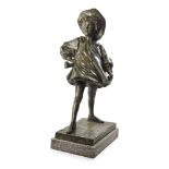 § JOHN HENRY MONSELL FURSE (1860-1950) THE ARTIST’S SON, RALPH life-size bronze figure, signed in