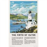 JOHN S. SMITH THE FIRTH OF CLYDE offset lithograph, c.1960, condition A-; not backed (Dimensions: 40
