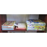 Ten Rupert Bear annuals, all in reasonable condition 1979-1980-1984 (2) -1985-1986-1989-2001-2002