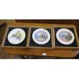 Three Royal Grafton plates with Edward Ardizzone designs of children and pets, produced for