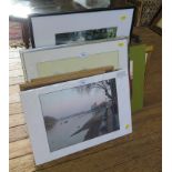 Various framed or mounted photographs including Frank Meadow Sutcliffe of Whitby, Peter Chadwick