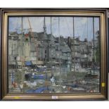 •Tom Coates (b 1941) Honfleur Oil on canvas, initalled 50cm x 60cm May be subject to ARR