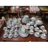 A Wedgwood Florentine tea, coffee and dinner service, with teapot, coffee pot, two tureens, sauce
