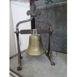 A 18th/19th century mounted table bell