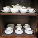 A Wedgwood Colorado pattern tea set, twenty-nine pieces