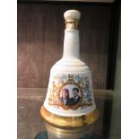 A Bells commemorative bottle of whisky for the marriage of Prince Andrew to Sarah Ferguson