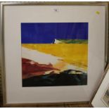 After Donald Hamilton Fraser Coldbachie Beach Reproduction print 42cm x 43cm