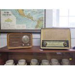 A McMichael model M105R radio and an Ekco model U319 radio (2)