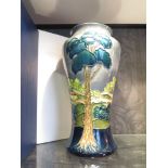 A Moorcroft 'After the Storm' vase, signed by Walter Moorcroft dated 19.1.98, 26cm high in