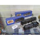 Hornby-Dublo 3-rail tank locomotives: EDL17 black BR 0-6-2 tank 69567 (version without coal) and