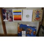 Four Works from the Chelsea Art Club, by Glynn Uzzell, Alice Epps, Anne Roe-Jones and M.J. Ambown (