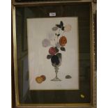 Michael Ffolkes (1925 - 1988) A goblet of flowers Watercolour, signed and dated 1959 45cm x 31cm