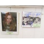 Signed 10 x 8 photographs, including U2, Britney Spears, Christina Aguilera, Avril Lavigne, Busted