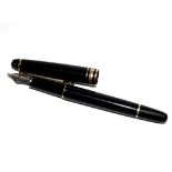 A Mont Blanc Meisterstuck fountain pen