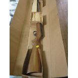 A BSA Meteor .22 calbre air rifle in original box