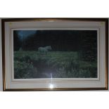 Robert Bateman - RCA (Canadian) High Camp at Dusk Limited edition print, 34/950 signed in pencil