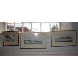 M.C. Alexander Langstone Tide Mill and Bosham Hants Limited edition prints, signed in pencil 13.