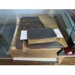 A National Comprehensive Family Bible edited by John Eadie, and a book of Common Prayer (2)