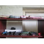 Lima locomotives: three Deutsche Bahn, eight others including SNCF and LMS and a spare tender,