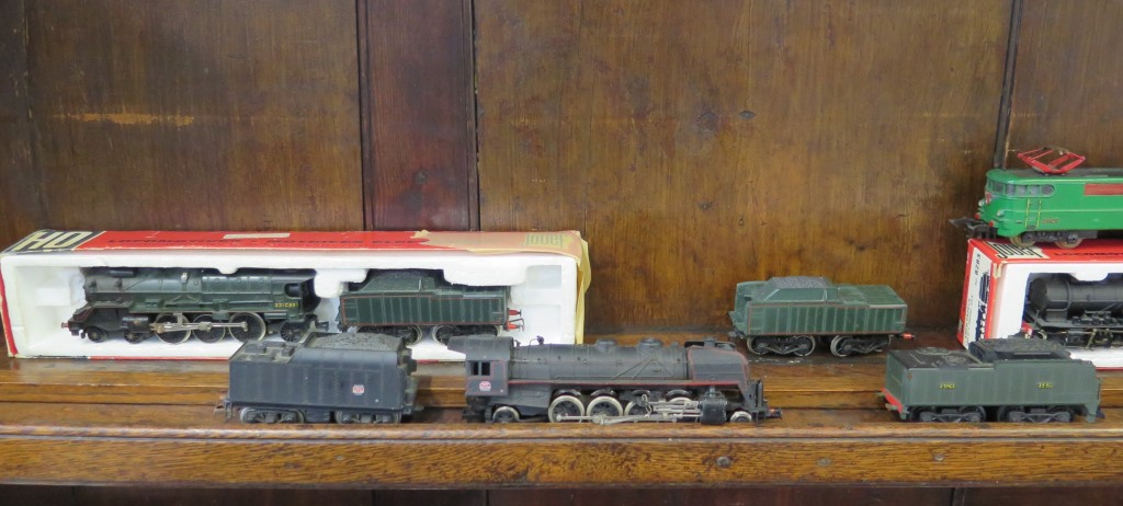 Jouef locomotives: eight including Nord 3.1265, black SNCF 140.C.180, Pacific 231.C.60 in boxes, - Image 2 of 2