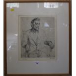 Hubert Andrew Freeth (1912-1986) Portrait of Joe Finch Etching signed and inscribed in pencil,