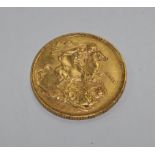 A 1895 full sovereign