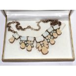 A costume jewellery necklace, in Goldhill Jewellery and Chalfont St. Peter box