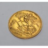 A 1911 half sovereign